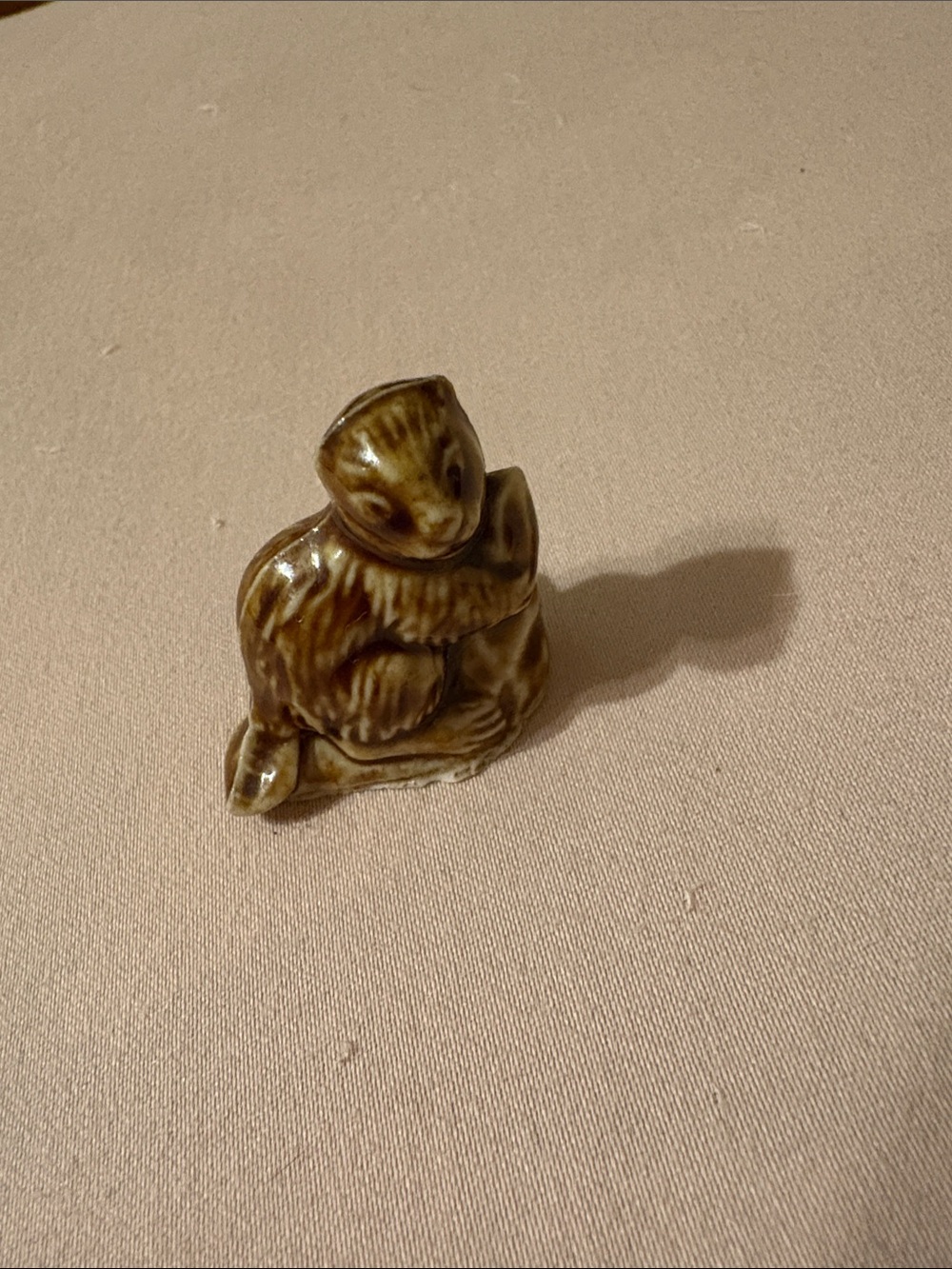Vintage Wade Beaver Figurine Decorative Accent